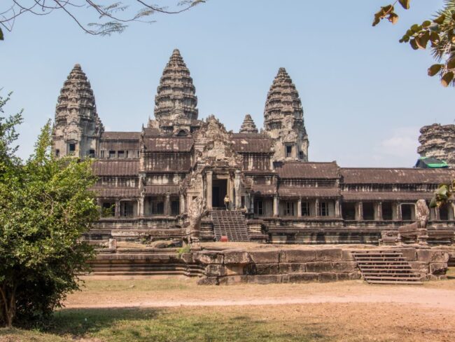 Angkor Wat, Side View Siem Reap, Angkor Wat